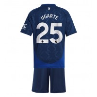 Manchester United Manuel Ugarte #25 Replica Away Minikit 2024-25 Short Sleeve (+ pants)